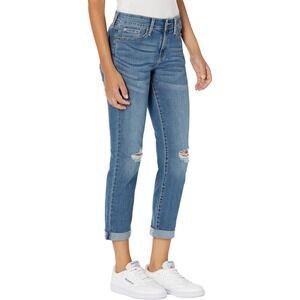 Signature by Levi Strauss & Co. Gold Label Mid Rise Slim Boyfriend Jeans, 10 30W